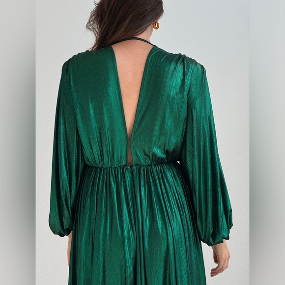 Bronx and Banco XL Zoe Emerald Green Gown *No Belt